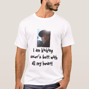 T-shirt Coups de pied du bout du cancer