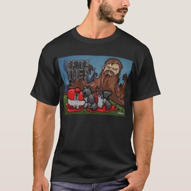 T-shirt coups retentissants de château (Devant)