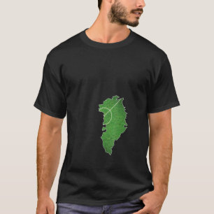 T-shirt Cour de Football du Groenland