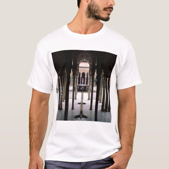 T-shirt Cour des lions commencés pendant le règne de (Devant)