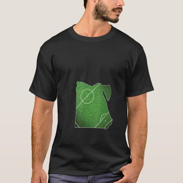 T-shirt Cour égyptienne de football (Devant)