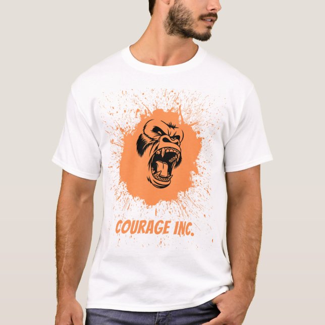 T-shirt Courage (Devant)
