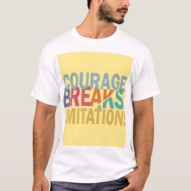 T-shirt Courage (Devant)