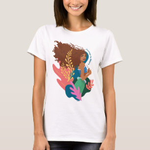 T-shirt Courage Ariel en vagues