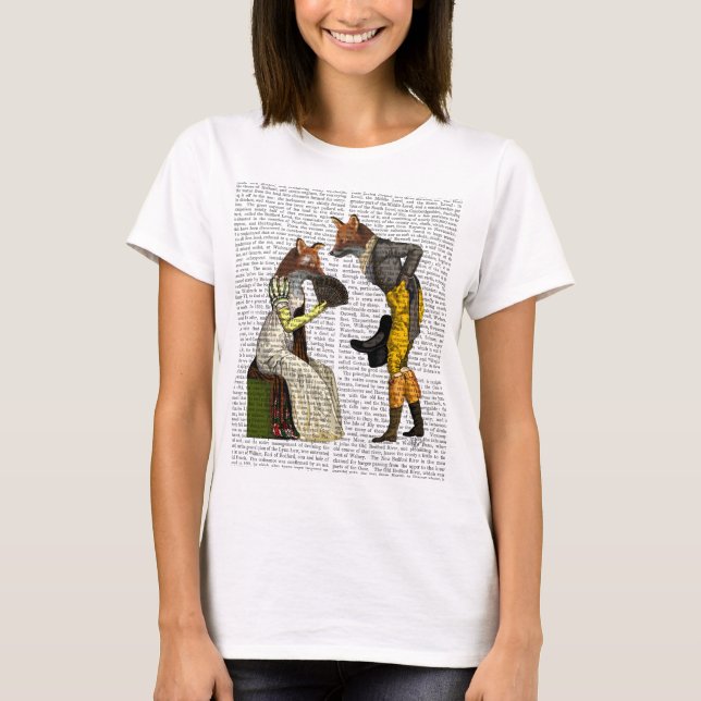 T-shirt Courage des renards (Devant)