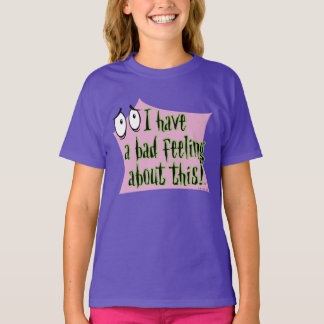 T-shirt Courage du chien lâché | Je me sens mal...