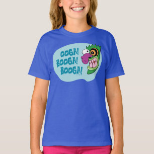 T-shirt Courage du chien lâché   Ooga Booga Booga Booga !