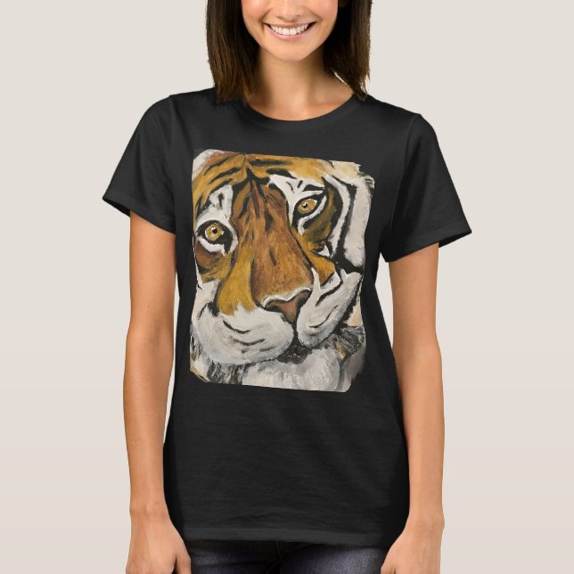 T-shirt Courage du tigre en vous (Devant)
