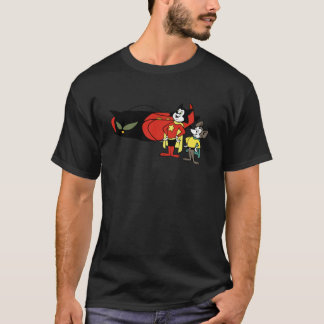 T-shirt Courageux Chat et Minute Souris Essentiel