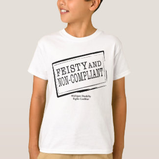 T-shirt courageux et Non-Conforme de la jeunesse
