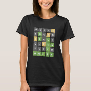 T-shirt Courageux Femmes Jeu de mots en ligne