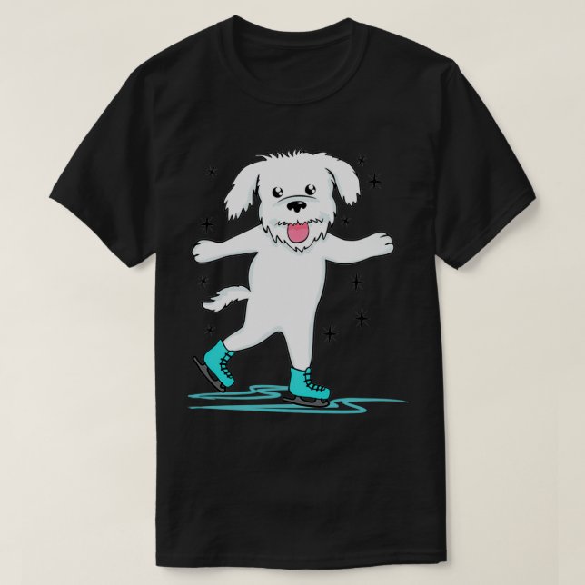 T-shirt Courbe des dogs (Design devant)