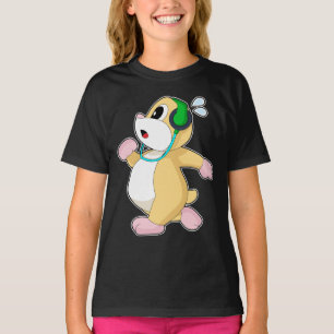 T-shirt Coureur de hamster Sports de course