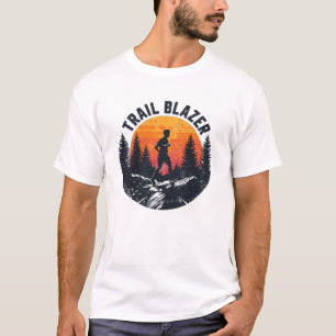 T-shirt Coureur de montagne silhouette Trail Blazer