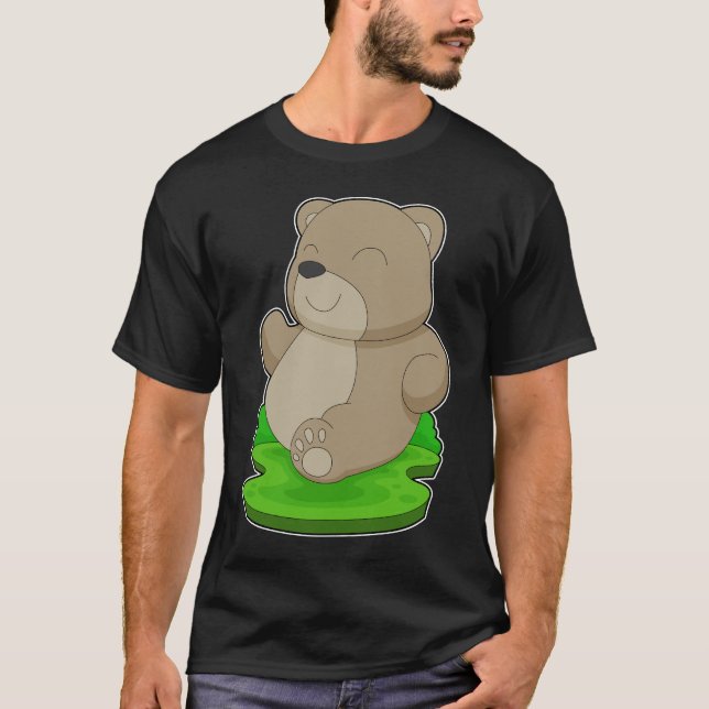 T-shirt Coureur d'ours Sports de course (Devant)