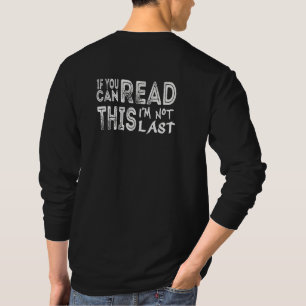 T-shirt Coureur drôle courant lentement - Pas la dernière