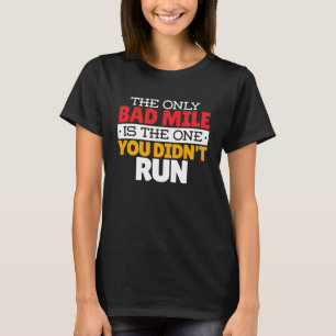 T-shirt Coureur - Drôle Mille Mille À Courir Citation