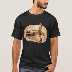 T-shirt Coureur du désert Coyote