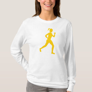 T-shirt Coureur (Femme) - Ambre
