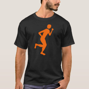 T-shirt Coureur (Homme) - Orange