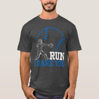 T-shirt Coureur Voler Je Vous Ose Humour Baseball Receveur