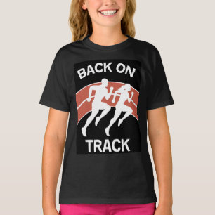 T-shirt Coureurs sportifs Athlètes de piste Coureurs