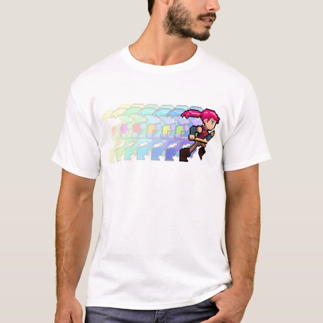 T-shirt Courez la course de Ledo (Devant)
