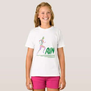 T-shirt Courez une fille, courez