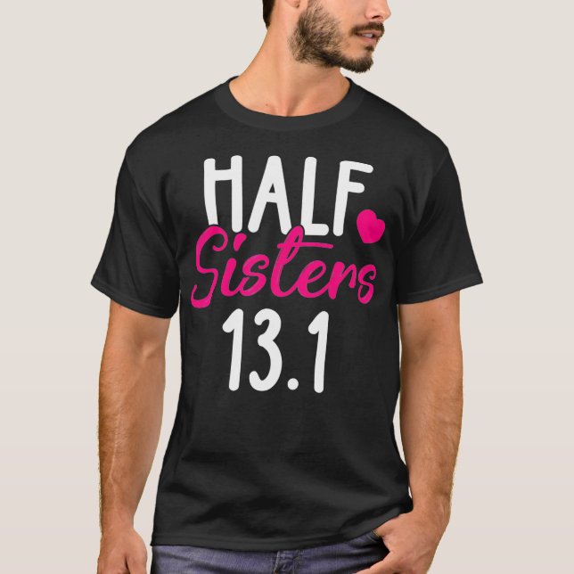 T-shirt Courir des demi-soeurs 131 Marathon s Christmas Gi (Devant)
