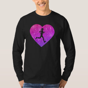 T-shirt Courir Du Jogging Pour Filles Et Femmes