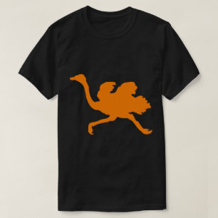 T-shirt Courir l'autruche