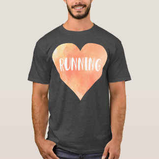 T-shirt Courir le coeur de l'amour
