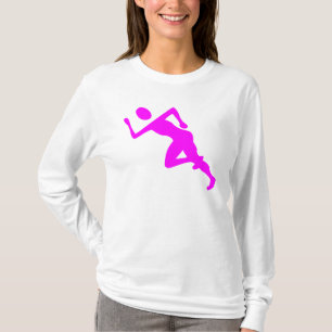 T-shirt Courir - Magenta