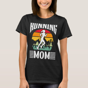 T-shirt Courir Maman Jogging Mère Coureur Maman Mama Mothe
