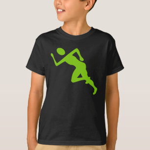 T-shirt Courir - Martian Green