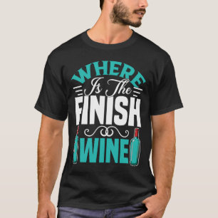 T-shirt Courir Où Se Trouve Le Vin Finlandais