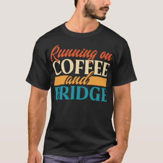 T-shirt Courir Sur Café Et Pont
