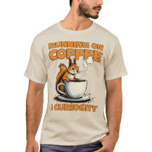 Courir sur le café et la curiosité - Café écureuil