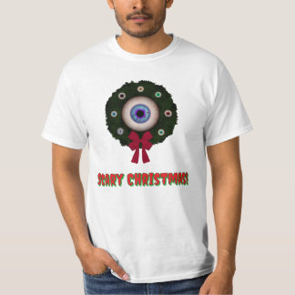 T-shirt Couronne de Noël d'yeux