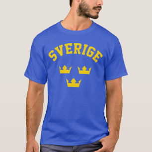T-shirt couronne de tre de sverige