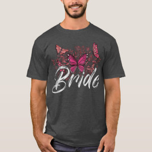 T-shirt Couronne florale de demoiselle d'honneur Mariage E