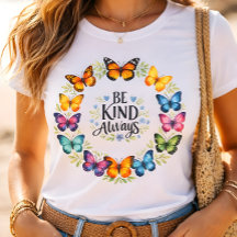 Couronne Papillon Soyez Toujours Gentil Inspirante