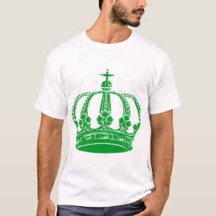 T-shirt Couronne Royale 02 - Vert Gazon