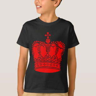 T-shirt Couronne royale - Rouge