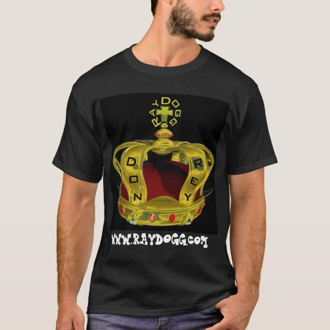 T-SHIRT COURONNE   T WWW.RAYDOGG.COM AUCUNES COUPES (Devant)
