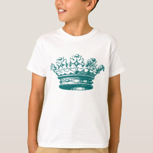 T-shirt Couronne vintage - Moss Green