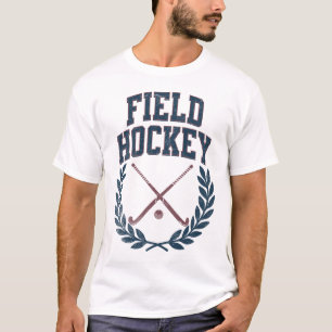 T-shirt Couronnes de crosses de hockey sur gazon Design un