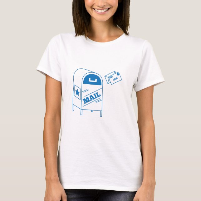 T-shirt Courrier postal (Devant)