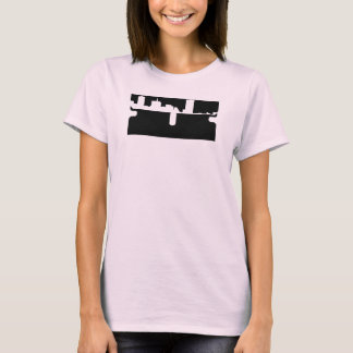 T-shirt Courroie de spaghetti de rasoir