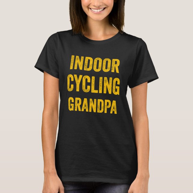 T-shirt Cours de vélo à l'intérieur - Exercice 1 (Devant)